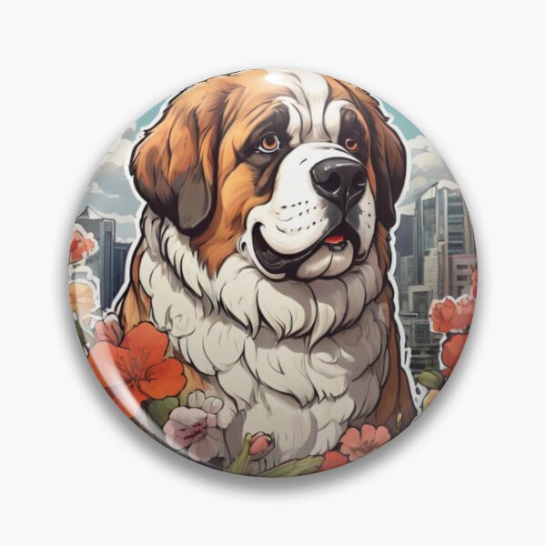 Item preview, Anime Style St Bernard designed and sold by NeatThingLover.