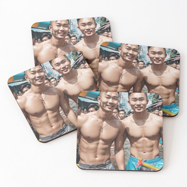 Item preview, Songkran Splash: Celebrate with Thailand's Handsome Pride designed and sold by Aryabek.