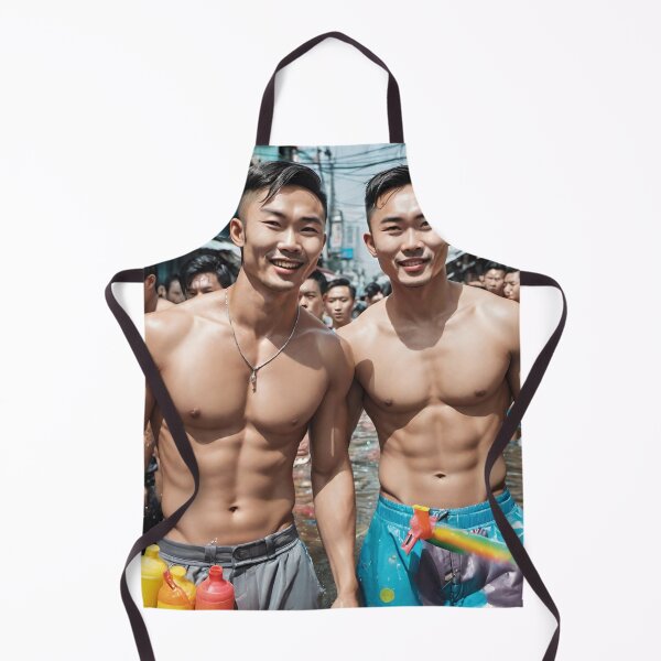 Item preview, Songkran Splash: Celebrate with Thailand's Handsome Pride designed and sold by Aryabek.