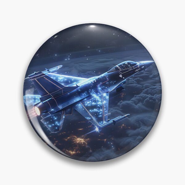 Item preview, Holographic Wings: F-16 Elegance designed and sold by AI-Only Creations.
