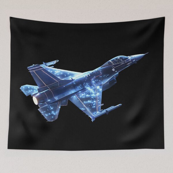 Item preview, Holographic Wings: F-16 Elegance designed and sold by AI-Only Creations.