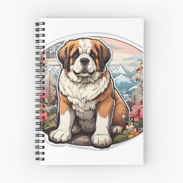 Item preview, Spring Anime Style St Bernard designed and sold by NeatThingLover.