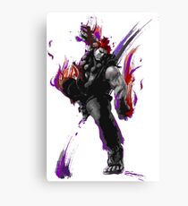 Akuma Black & White Canvas Print