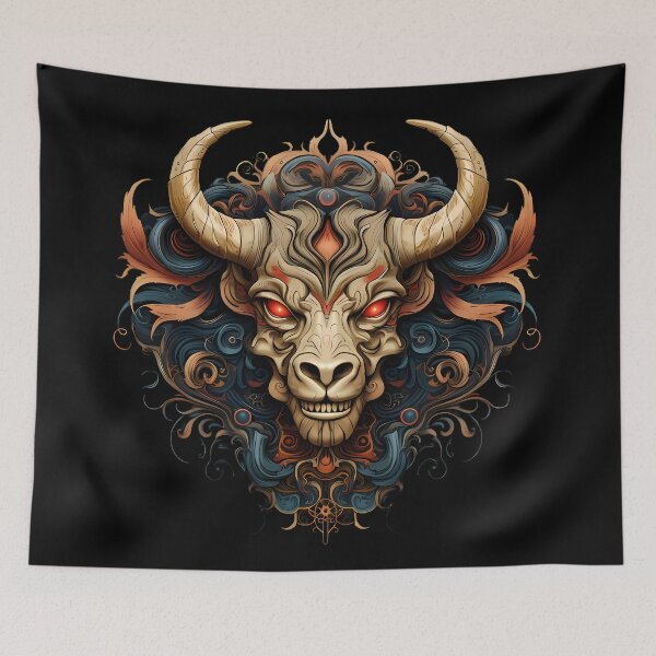 Item preview, "Oriental Dragon with Taurus" designed and sold by Art-Vortex-fr.