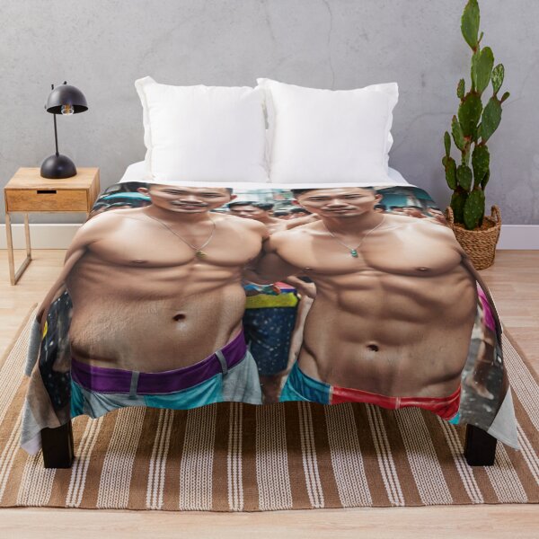 Item preview, Bangkok's Songkran Festival Vibes with Asian Hunks designed and sold by Aryabek.