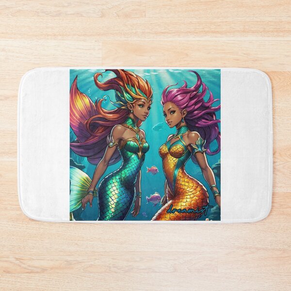 Item preview, Mermaids Cartoon version  designed and sold by DreamistStore.