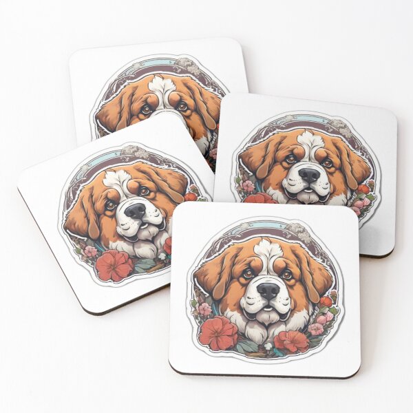 Item preview, Spring Comic Style St Bernard designed and sold by NeatThingLover.