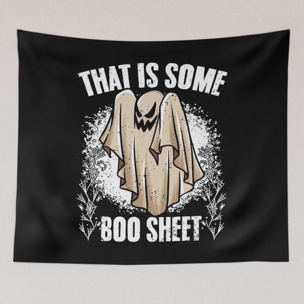 Item preview, That Is Some Boo Sheet Funny Ghost Hunting Paranormal Expert designed and sold by Nessshirts.
