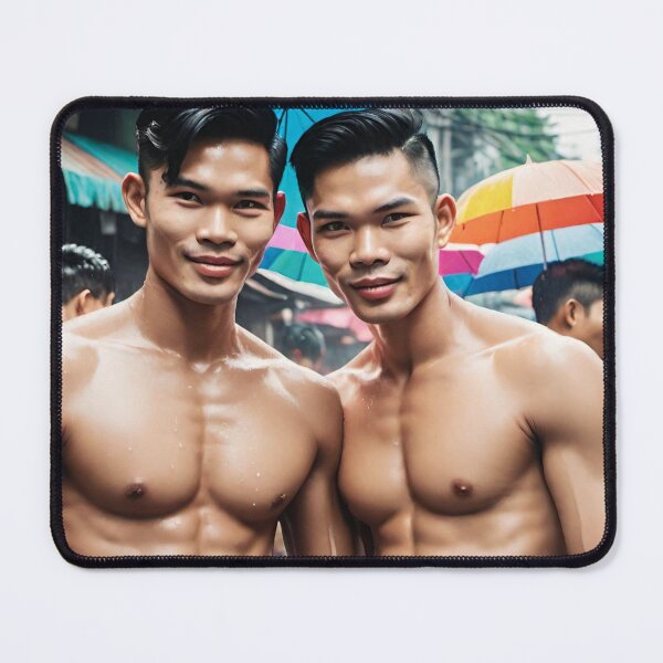 Item preview, Splashing Pride: Songkran's Handsome Festival Spirits designed and sold by Aryabek.