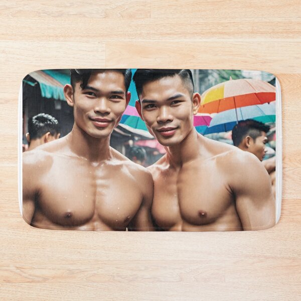 Item preview, Splashing Pride: Songkran's Handsome Festival Spirits designed and sold by Aryabek.