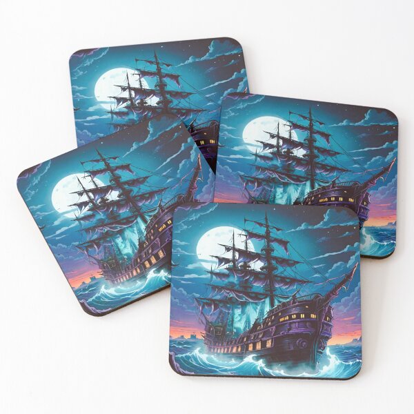 Item preview, Ghost ship  designed and sold by DreamistStore.