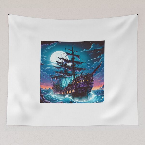 Item preview, Ghost ship  designed and sold by DreamistStore.