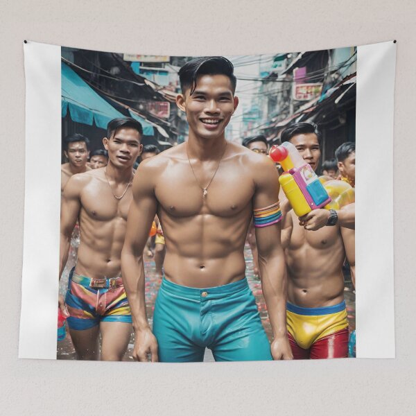 Item preview, Songkran Harmony: Celebrating Diversity in Thailand designed and sold by Aryabek.