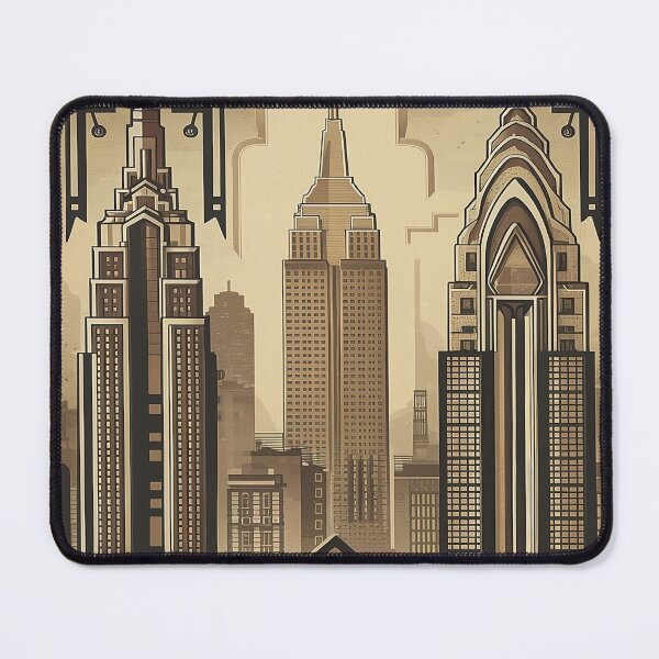 Item preview, Vintage Art Deco New York City designed and sold by Rhu Creations.