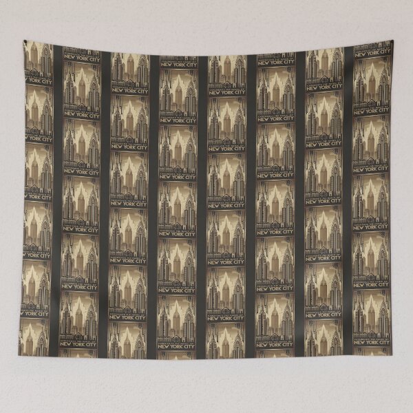 Item preview, Vintage Art Deco New York City designed and sold by Rhu Creations.