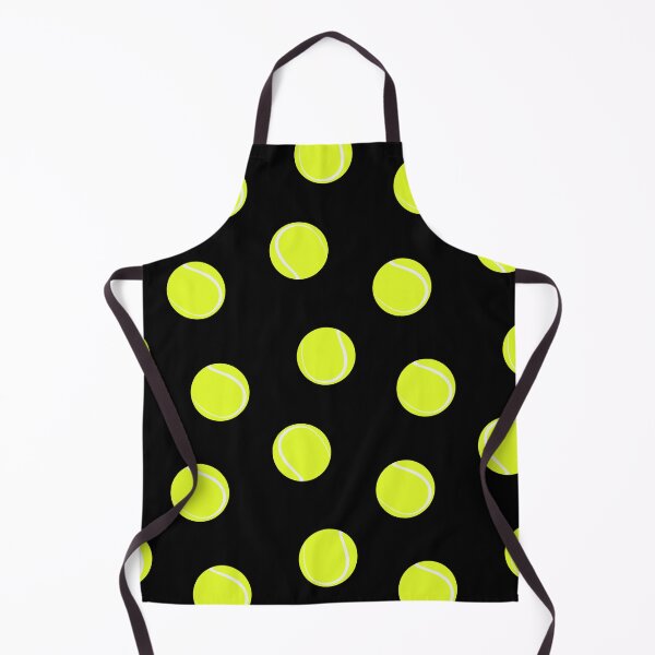 Item preview, Tennis Balls Pattern on Black designed and sold by CreativeBridge.