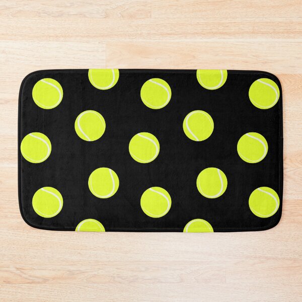 Item preview, Tennis Balls Pattern on Black designed and sold by CreativeBridge.