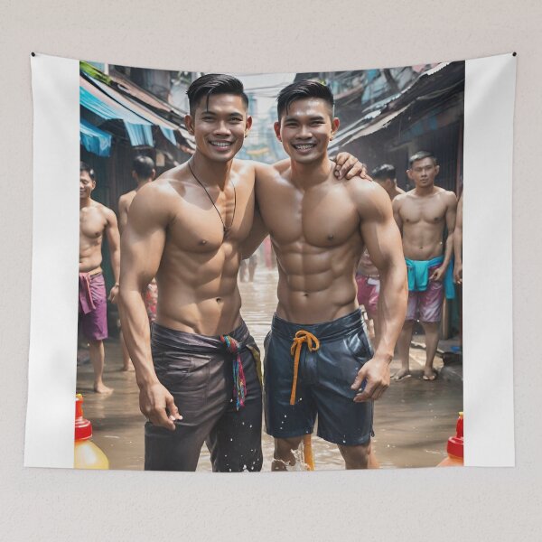 Item preview, Thai Festival Hunk: A Splash of Songkran Fun designed and sold by Aryabek.