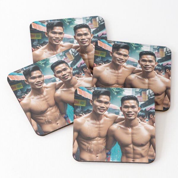 Item preview, Drenched in Thai Spirit: Songkran's Exuberant Embrace designed and sold by Aryabek.