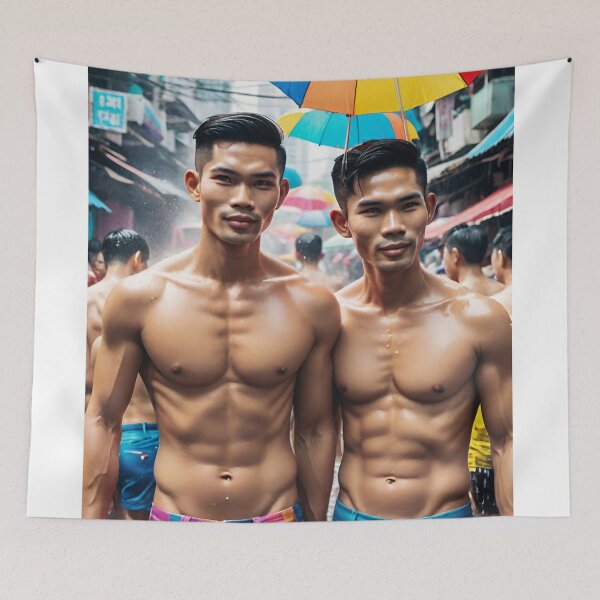 Item preview, Songkran's Joyful Essence: Celebrating with Bangkok's Finest designed and sold by Aryabek.