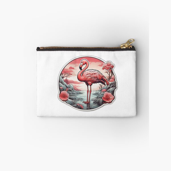 Item preview, Spring Anime Style Flamingo designed and sold by NeatThingLover.