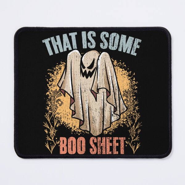 Item preview, That Is Some Boo Sheet Retro Ghost Hunting Paranormal Expert designed and sold by Nessshirts.