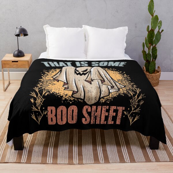 Item preview, That Is Some Boo Sheet Retro Ghost Hunting Paranormal Expert designed and sold by Nessshirts.
