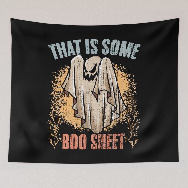 Item preview, That Is Some Boo Sheet Retro Ghost Hunting Paranormal Expert designed and sold by Nessshirts.