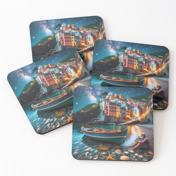 Item preview, Fisherman's Bay designed and sold by Vibranta Studio.