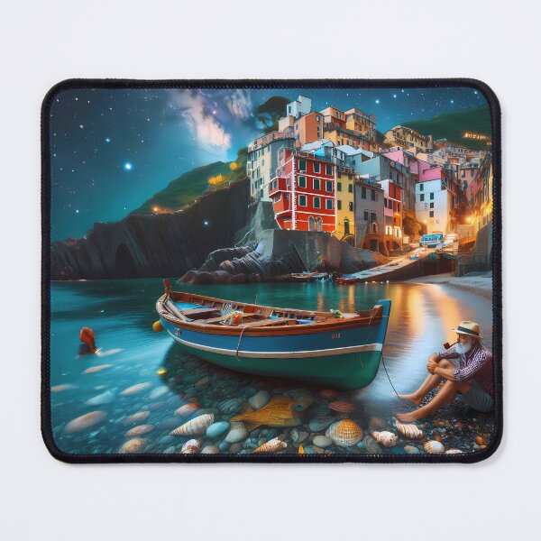Item preview, Fisherman's Bay designed and sold by Vibranta Studio.