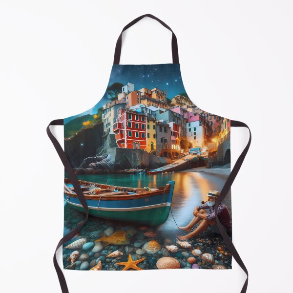 Item preview, Fisherman's Bay designed and sold by Vibranta Studio.
