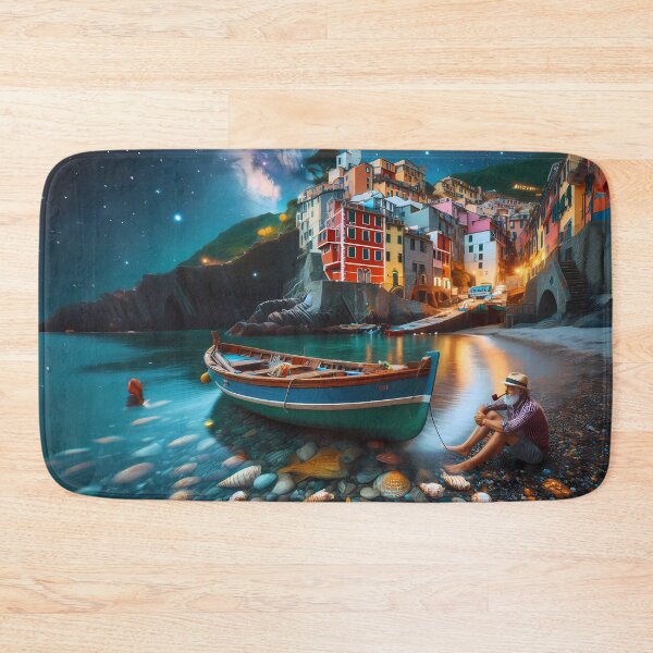 Item preview, Fisherman's Bay designed and sold by Vibranta Studio.