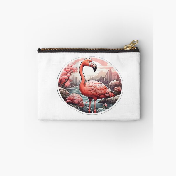 Item preview, Spring Comic Style Flamingo designed and sold by NeatThingLover.