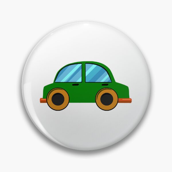 Item preview, Fun Green Car Design for Children - Perfect Children's Decoration! designed and sold by charlypicazo.