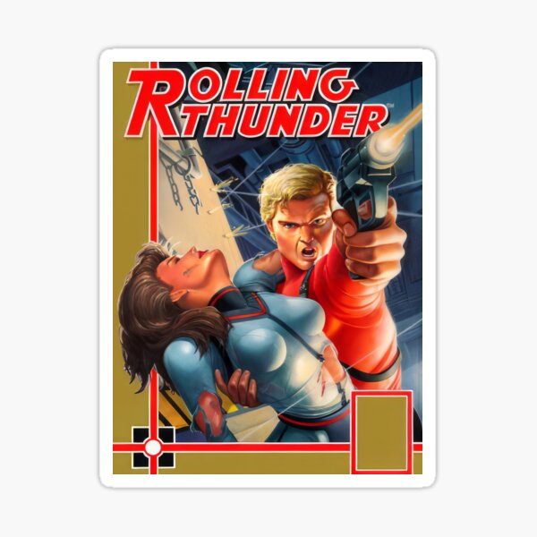 Item preview, Rolling Thunder Cover HD designed and sold by Retr0Tshirts.