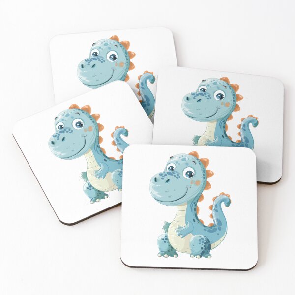 Item preview, Cuddly Dino Delight: Blue Saur Pals designed and sold by smartart42.