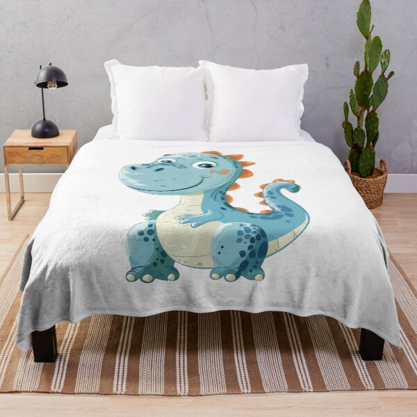 Item preview, Cuddly Dino Delight: Blue Saur Pals designed and sold by smartart42.
