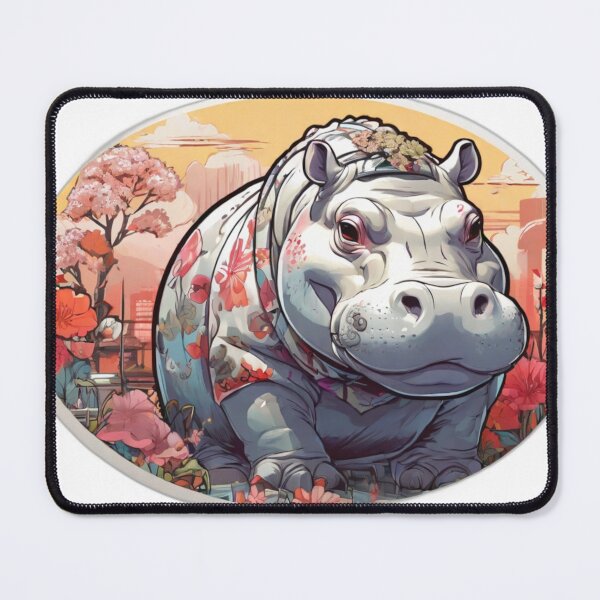 Item preview, Anime Style Hippo designed and sold by NeatThingLover.