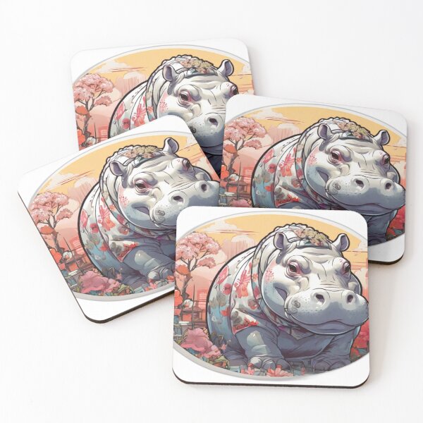 Item preview, Anime Style Hippo designed and sold by NeatThingLover.
