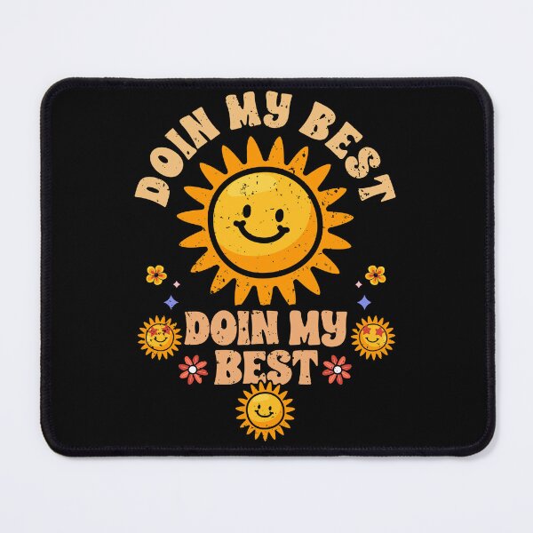Item preview, Doin My Best Motivational Self Love Mental Health Awareness designed and sold by Nessshirts.