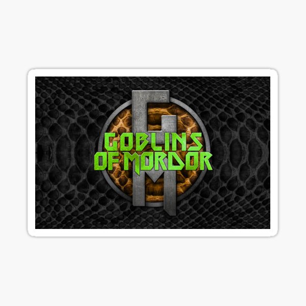 Michael Mordor Collectibles version 2 Sticker