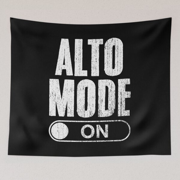 Item preview, Alto Mode On Funny Music Director Choir Singer Choir Member designed and sold by Nessshirts.