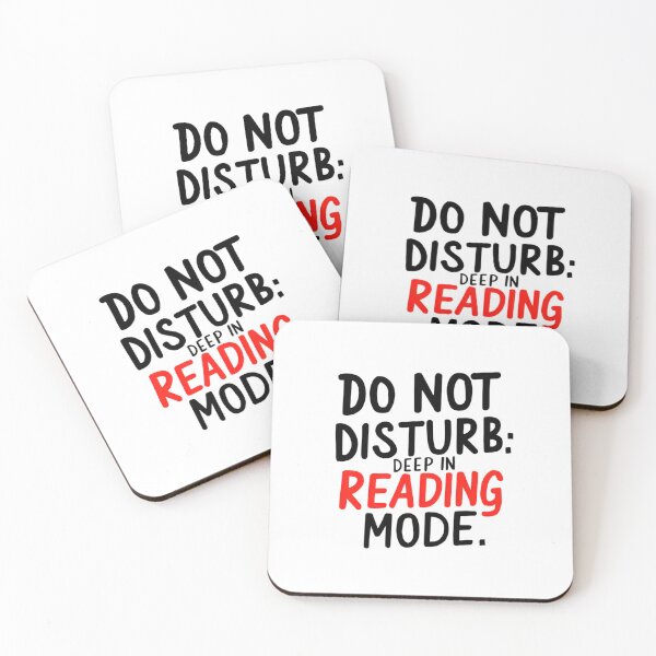 Item preview, Do not disturb: deep in reading mode designed and sold by Emegan Print Art.