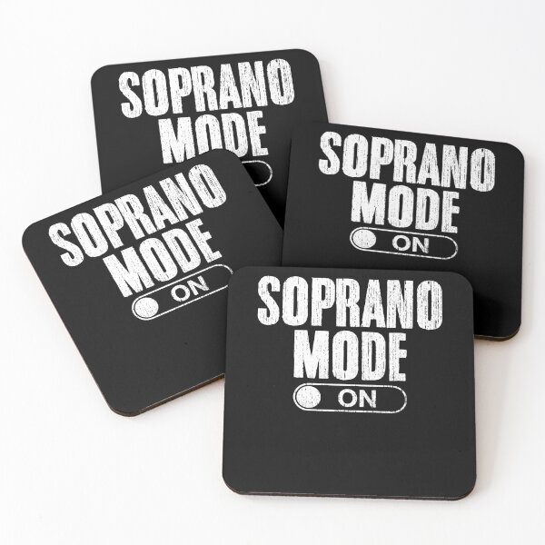 Item preview, Soprano Mode On Singing Funny Choir Singing For Choir Singer designed and sold by Nessshirts.