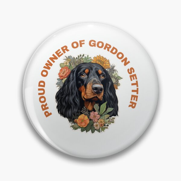 Item preview, Cute Flower Gordon Setter Mom Dad Guardian Angel Best Friend Doggie Paw designed and sold by SMARTKIT  DESIGNAGENCY.