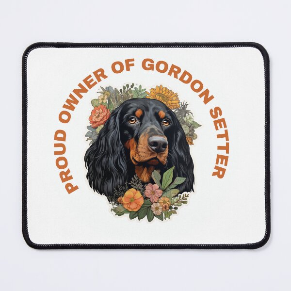 Item preview, Cute Flower Gordon Setter Mom Dad Guardian Angel Best Friend Doggie Paw designed and sold by SMARTKIT DESIGNAGENCY.