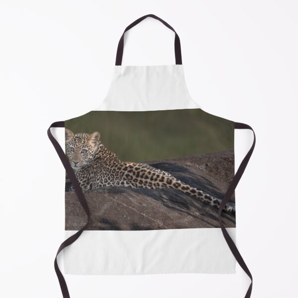 Item preview, Young Leopard sunning on a rock designed and sold by vagabondgal.
