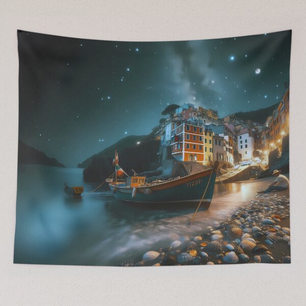 Item preview, Night Fisherman  designed and sold by Vibranta Studio.