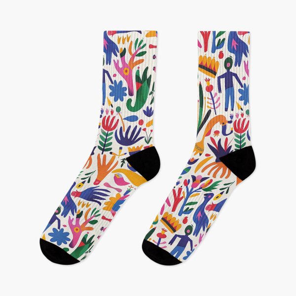 Item preview, vibrant pattern of plants and flowers in various colors designed and sold by LuppyShop.