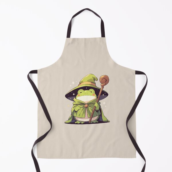 Item preview, Cute Kawaii Froggy Wizard Happy Frog designed and sold by CozyKawaiiArt.